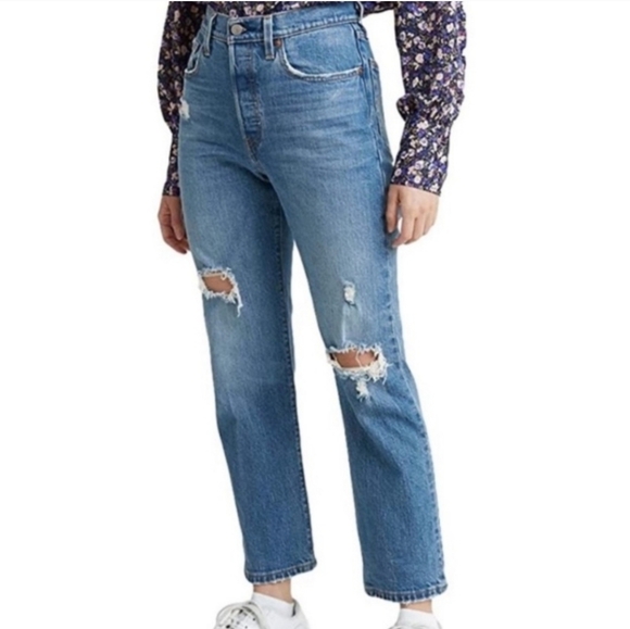 Levi's Women's High Rise Blue Jeans - Picture 1 of 15
